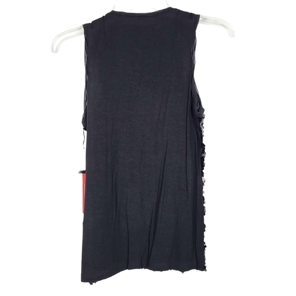 NY&Co sleeveless sequin top black NWT - Picture 3 of 6